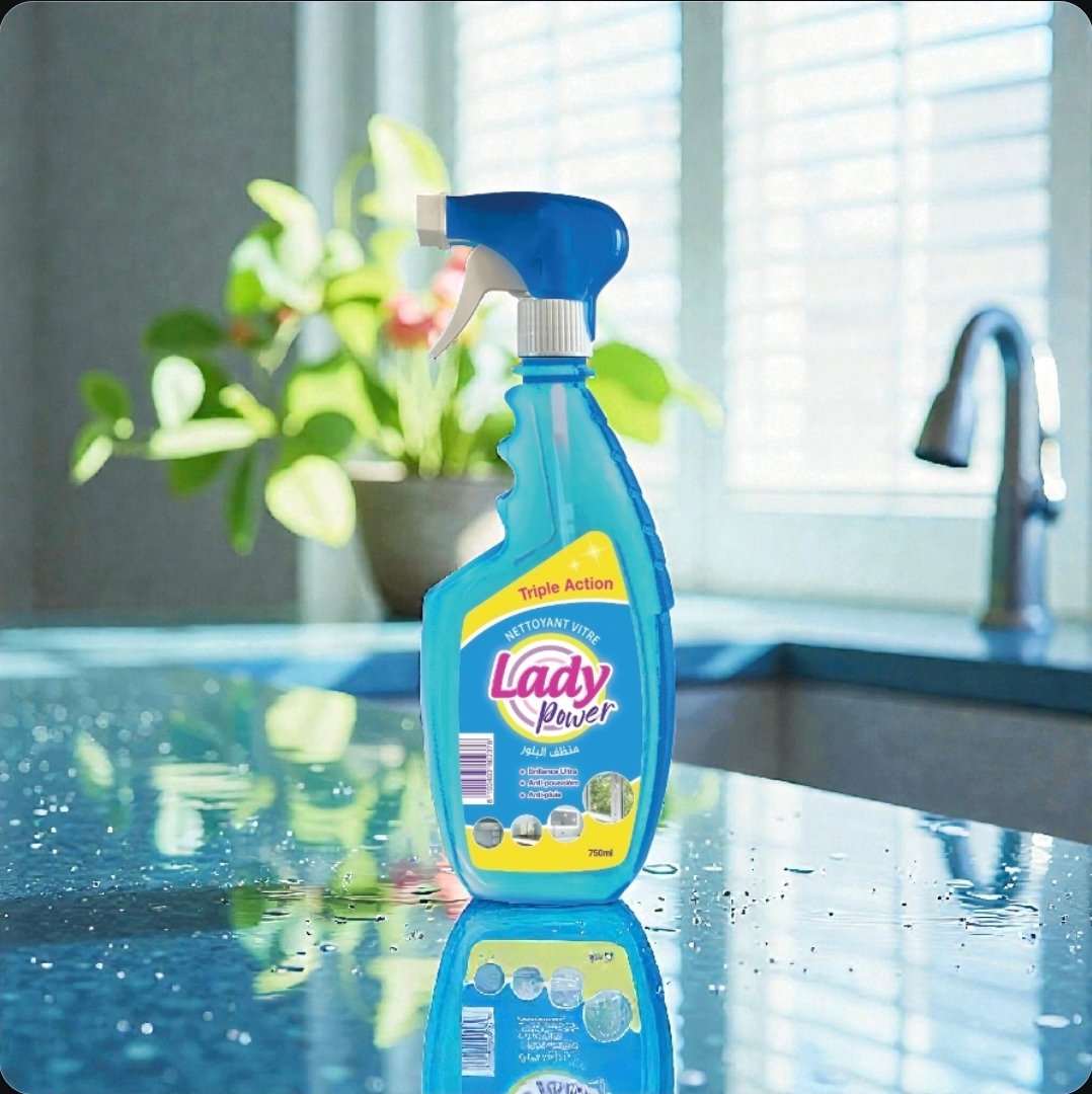 Lady Power Vitre - Nettoyant Multi-surfaces